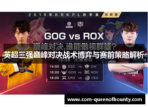 英超三强巅峰对决战术博弈与赛前策略解析 英超三强巅峰对决战术博弈与赛前策略解析